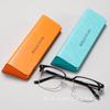 Estuche Triangular para Lentes Ópticos Miopía Luz Azul Antiestrés Estuche para Lentes con Logotipo Imprimible Letra Negra Hecho a Mano Estuche para Lentes