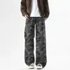 Ropa Popular para Hombre / Pantalones Casuales Nuevos de Primavera, Algodón Puro, Cintura Semi-Elástica con Cinturón de Botón, Estilo High Street Americano, Pantalones Largos