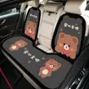 Almofada para Assento de Carro, Universal para Todas as Estações, Almofada de Carro Anti-Sujeira, Desenho Animado Fofo Peça Única para Motorista Almofada de Assento de Carro de Seda Gelada