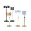 Soporte de Exhibición de Puños de Acero Inoxidable, Accesorios de Exhibición Vertical para Cuellos y Mangas de Camisas, Exhibidor de Piso para Cuellos de Tienda de Ropa