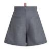 TB Falda Corta de Verano Nueva para Mujer Falda Plisada Falda Casual Estilo Academia Clásico Versátil Falda de Lana Pantalones Cortos