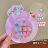 Nuevas Pegatinas para Uñas de Dibujos Animados de Kuromi para Bebés, Linda Decoración de Uñas Impermeable para Niñas Pequeñas, Pegatinas para Uñas para Niñas