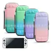Adequado para Bolsa de Console Nintendo Switch Oled, Bolsa de Armazenamento de Console Switch Oled, Bolsa Rígida Gradiente