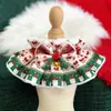 Gravata borboleta de Natal para pet bandana de Natal para gato toalha de baba decoração de lenço para vestido de festa de Natal lenço para cachorro