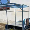 Carro de Trípode Calamar-Plancha de Hierro Modificado para Carne Guisada, Soporte Duradero para Venta Ambulante, Vehículo Eléctrico de Barbacoa Modificado