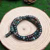 Cuentas Sueltas de Piedra Natural 4*7 Cuentas Espaciadoras en Forma de Píldora Cuentas para Pulsera DIY Venta al por Mayor Piedras Preciosas Múltiples Raíz de Bodhi Cuentas de Ábaco de Corte Recto