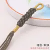 Chaveiro de Borla de Milho de Xizang Tecido à Mão Pingente para Bolsa Carro Corda Estilo Étnico Borla de Algodão Torcida à Mão