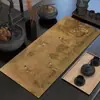 Bandeira de Chá Estilo Chinês, Absorvente de Água, Secagem Rápida, Pano de Chá Zen, À Prova de Poeira e Manchas, Jogo Americano Antigo para Mesa de Chá Doméstica, Pano de Chá Isolante