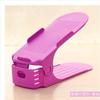 Estante de Sapatos de Armazenamento Peça Única Espessa Ajustável de Três Camadas da Fábrica Suporte de Sapatos de Plástico Simples Criativo Estante de Sapatos de Camada Dupla