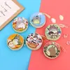 Bolsa para monedas de hojalata Caja de almacenamiento redonda para auriculares Bolsa para monedas Paquete de regalo navideño Fabricante Mayorista