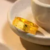 Nuevo Anillo de Gato Mate Chapado en Oro, Diseño de Nicho, Lujo Ligero, Anillo Cerrado de Gatito Lindo, Suministro para Transmisiones en Vivo