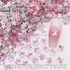 Estrella de Mar de 5 mm Zapatos Planos Populares Fondo Plano Joyería de Diamantes para Uñas Colorida Forma Especial Pentagonal Gruesa Uñas Portátiles Diamantes Venta al por Mayor