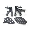 Soporte de pedal modificado para motocicleta para Honda CBR 600RR 2007-2011, soporte de pedal delantero