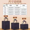 Bolsa isolante para bolo com logotipo personalizado, bolsa térmica portátil grande para alimentos ao ar livre, bolsa espessa com isolamento de folha de alumínio e conservação de frio