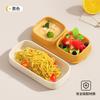 Prato Dividido de Silicone 6 Meses + Temperatura Adequada - 20 C -180 C Louça para Alimentação de Mãe e Bebê Atacado