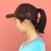 Comercio Exterior Estilo Caliente Gorra Sin Etiquetar Gorra de Béisbol para Cola de Caballo Apertura Trasera Color Sólido Gorra de Sol Gorra con Visera Gorra de Malla