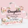 Transfronterizo Nuevo Día de San Valentín Acrílico Transparente Curva Regalo Día de la Madre para Amigos Decoraciones de Escritorio
