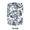 Pegatinas de Tatuaje de Espalda Completa, Pegatinas de Tatuaje de Espalda Completa con Guan Er, Sun Wukong, Dragones, Tigres, Animales, Pegatinas de Tatuaje de Espalda Completa Grandes Impermeables de Colores