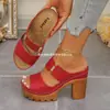 Moda Transfronteriza Europea y Americana 2026 Sandalias de Punta Abierta Tallas Grandes para Mujer Estilo Nuevo Europeo y Americano Comercio Exterior Transfronterizo Venta al por Mayor Tallas Grandes