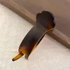 Pasador de cola de caballo de cintura alta para mujer 2024 nuevo clip para la cabeza de alta gama pasador vertical de temperamento pinza de pico de pato accesorios para el cabello