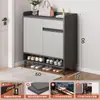 Gabinete para Zapatos de Entrada de Elevador para Uso Doméstico, Sensación de Alta Gama, Un Zapatero por Apartamento, Almacenamiento Integrado Montado en la Pared, Nuevo Modelo 2025