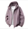 Jaqueta softshell de alto giro outono/inverno 2026, unissex, quente, à prova de vento, impermeável, respirável, com capuz, moderna e versátil