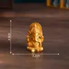 Nuevo producto transfronterizo: Figurita amuleto de la suerte con forma de trompa de elefante del sudeste asiático, accesorio de decoración DIY, pequeño adorno para coche o escritorio