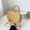 Bolsa Pequeña Color Caramelo de Verano Bolso de Mano para Mujer 2021 Nuevo Diseño de Nicho Bolso Cruzado de Hombro con Cadena