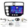 Adecuado para modelos 0-21 de Honda Civic, Dispositivo Todo en Uno de Navegación con Pantalla Grande para Control Central con Bluetooth Carplay Inalámbrico