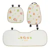 Cojín de Asiento de Coche de Panal de Abeja de Verano, Funda de Asiento de Coche de Capibara Linda, Universal para Todas las Estaciones, Cojín de Asiento de Coche de Seda de Hielo de Dibujos Animados