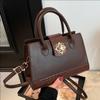 Bolso de Mano Texturizado de Moda Nuevo 2024 Transfronterizo Patrón de Cocodrilo Versátil Retro Gran Capacidad Bolso de Hombro Bolso de Viaje