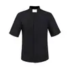 Camisa de Juego de Rol de Misionero Nuevo de Halloween Cosplay de Sacerdote Camisa Negra de Manga Corta En Stock