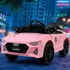 Coche Eléctrico Infantil Coche de Juguete de Cuatro Ruedas Coche con Control Remoto para Niños y Niñas Coche Mecedor Puede Sentar a 2-6 Niños y Niñas