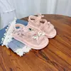 Sandalias de Niña Cómodas y Dulces Nuevo Estilo Verano 2026 Zapatos de Princesa Versátiles de Moda Sandalias de Niña de Moda Estilo Coreano