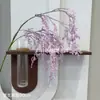 Flores artificiales con espigas de arroz colgantes y frutos de mijo, nuevo modelo de goma blanda, para arreglos florales de pared, decoración de bodas, decoración del hogar, transfronterizo