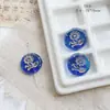 Vidrio checo doméstico vintage hortensia mariposa oso hojas hechas a mano trazado oro pulsera DIY material accesorios