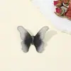 Broche de Mariposa Bordado Literario Retro para Mujer Pin de Tela Accesorios Decoración de Nicho