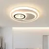 Lámpara de Techo LED de Plástico, Luz Redonda para Sala de Estar, Luz para Dormitorio, Luz Moderna Minimalista para Dormitorio, Luz para Comedor Estudio
