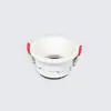 Carcaça de Spot GU10 Suporte para Lâmpada MR16 Anel de Ferro Kit de Carcaça para Iluminação de Teto LED Acessórios