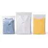 Bolsas con cierre de cremallera transparentes esmeriladas, bolsas para empaque de ropa, disponibles en stock desde la fábrica de origen, personalización de logo en lotes pequeños, cantidad mínima de pedido de 1