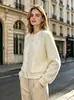 Cárdigan suéter de piel sintética de visón suave y esponjoso para primavera y otoño, top de punto elegante y único para mujer, prenda exterior casual