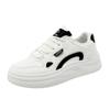 [Personalizado] Sh107 Novos Sapatos Brancos Outono 2024 Sapatos Femininos Respiráveis Resistentes ao Desgaste Casuais Esportivos Sola Grossa Aumentados