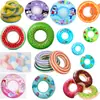 Fabricante de Flotador Inflable Grueso con Doble Airbag, Tipo Axila para Niños de 3-6 Años, con Donut Impreso con Logo