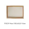 Kit de Fabricación de Papel Antiguo Set para Niños Hecho a Mano DIY Pulpa de Papel Marco de Madera Malla de Tamiz Herramientas para Estudiantes de Primaria