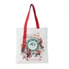 Personalización de Bolsas de Lona Personalización Rápida de Bolsas de Lona Logo Impreso Publicidad Comercial Promoción de Graduación Escolar Bolsa de Protección Ambiental Universal