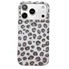 Funda de teléfono INS dulce y genial con estampado de leopardo retro chapada en oro para iPhone 18 Pro Max, adecuada para 17 Pro, doble capa 16 Pro, 15 Pro