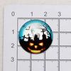 Vidrio de alta permeabilidad de Halloween de 25 mm material de gema de tiempo DIY explosiones transfronterizas