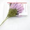 Flores de Lavanda Artificiais, Pequenos Buquês de Flores Falsas, Arranjos de Flores Simuladas para Decorações de Casamento, Buquês de Flores e Arranjos Florais