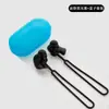 Protetores Auriculares para Natação com Tira para Pendurar para Evitar Quedas, Protetores Auriculares de Silicone, Protetores Auriculares à Prova d'Água para Natação, Conjunto de Prendedor de Nariz, Design à Prova d'Água com Tira para Pendurar de 3 Camadas