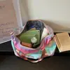 Bolsa de viaje arcoíris, bolsa de gimnasio portátil, bolsa de entrenamiento para deportes al aire libre y ocio, bolsa de yoga, maleta grande de capacidad para mujer